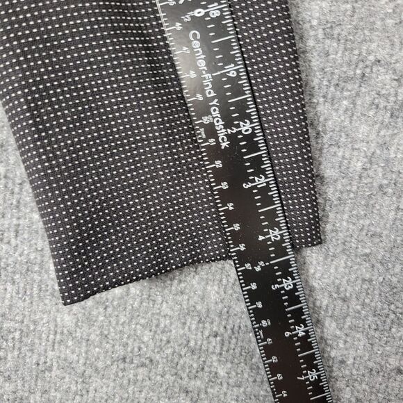 TED BAKER Black Dot 2 Button Lined Long Sleeve Wool Blazer Jacket SIZE 2 US 6 - Picture 10 of 13